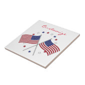 7月第4愛国心が強い米国旗Thunder_Cove タイル (側面)
