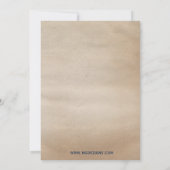 7月素朴4日BBQパーティの招待状 招待状 (裏面)