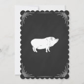 7月素朴BBQパーティーピギーのアメリカ4th 招待状 (裏面)