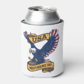 7月誇りを持った1日のハゲ・イーグル4日 缶クーラー (缶正面)