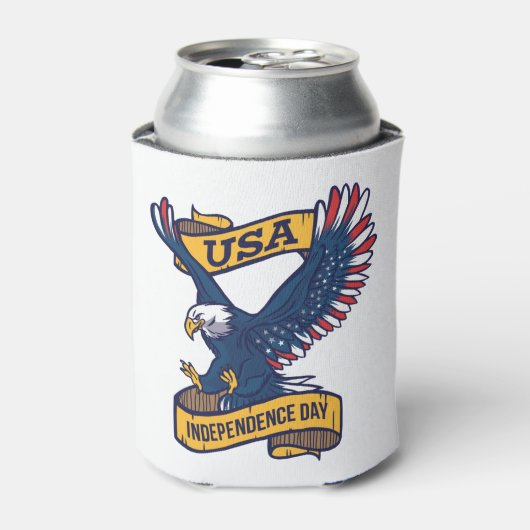 7月誇りを持った1日のハゲ・イーグル4日 缶クーラー (缶正面)