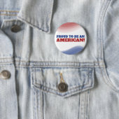 7月誇りを持った4日にアメリカ国旗を掲げる 缶バッジ (インサイチュ)