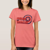 7月誇りを持った4日のアメリカの愛国者 Tシャツ (正面)