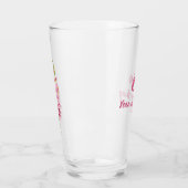 7月誕生フラワーラークスパー水カラーフローラガラス タンブラーグラス (左)