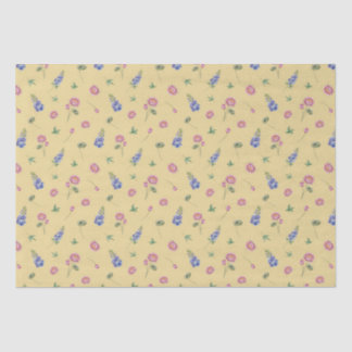 7月誕生月フラワーラークスパーウォーターリリー 薄葉紙