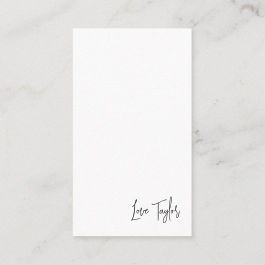 7月誕生月花 エンクロージャーカード (裏面)