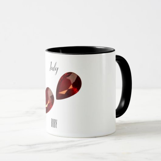 7月誕生 マグカップ (正面右)