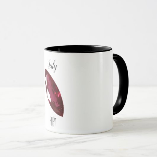 7月誕生 マグカップ (正面右)
