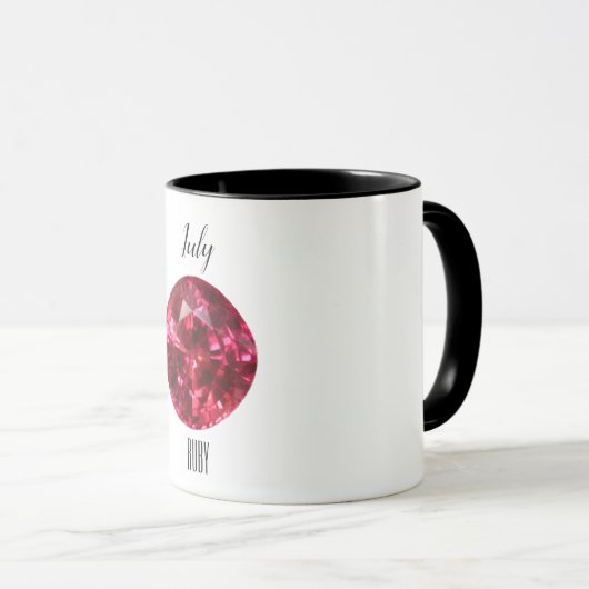 7月誕生 マグカップ (正面右)