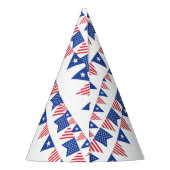 7月1日の誕生日のリトルフィレクラッカー4th パーティーハット (裏面)