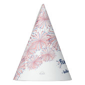 7月1日の誕生日のリトルフィレクラッカー4th パーティーハット (左)