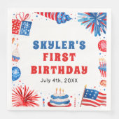 7月1日の誕生日の私たちの小さな爆竹4日 (正面)