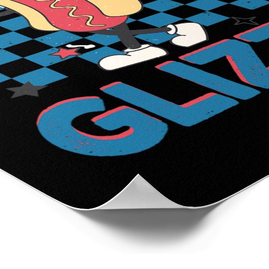 7月1日の4日が目まいがするような悪い日 ポスター (角)