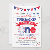 7月1日の4日 招待状 (正面)