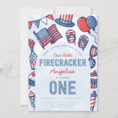 7月1日パーティの招待状 招待状 (正面)