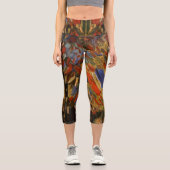 7月14お祝いパリでヴィンセント・ヴァン・ゴッホ カプリレギンス (正面)