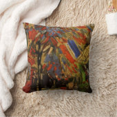 7月14お祝いパリでヴィンセント・ヴァン・ゴッホ クッション (ブランケット)