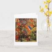 7月14日お祝いインパリバンゴッホファインアート カード (黄色い花)