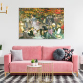 7月14日のボール キャンバスプリント (インサイチュ (リビング))