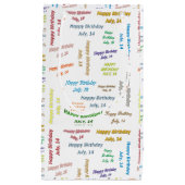 7月14日誕生日抱き枕 スモールペーパーバッグ (正面)