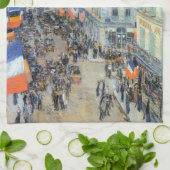 7月14日Rue Daunnou by Childe Hasssam キッチンタオル (折り畳み)