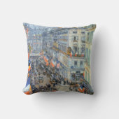 7月14日Rue Daunnou by Childe Hasssam クッション (正面)