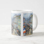 7月14日Rue Daunnou by Childe Hasssam ジャンボコーヒーマグカップ (正面右)