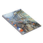 7月14日Rue Daunnou by Childe Hasssam ノートブック (右側)