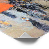 7月14日Rue Daunnou by Childe Hasssam ポスター (角)