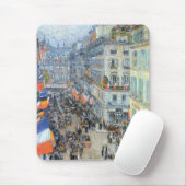 7月14日Rue Daunnou by Childe Hasssam マウスパッド (マウス)