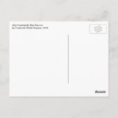 7月14日Rue Daunou By Childe Hassam ポストカード (裏面)