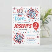 7月2日の第4回誕生日レッドホワイト2 招待状 (スタンド正面)