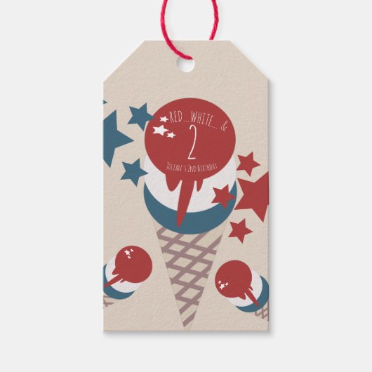 7月2日バースアイスクリームスターズ4日 ギフトタグ (正面)