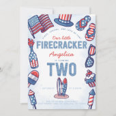 7月2日パーティの招待状4日 招待状 (正面)