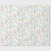 7月28日誕生日ギフトラッピング紙 ラッピングペーパー (フラット)