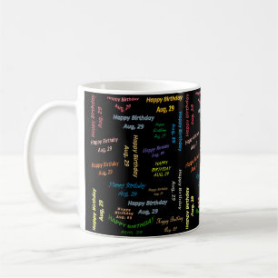 7月29日、誕生日マグカップ コーヒーマグカップ