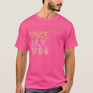 7月38日誕生会38素晴らし歳 Tシャツ