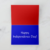 7月4日あいさつカード&バルクNOTECARDS – ギフト カード (内部)