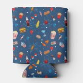 7月4日おつまみ・ドリンク花火模様 缶クーラー (裏面)