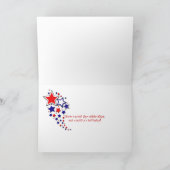 7月4日おめでとう カード (内部)