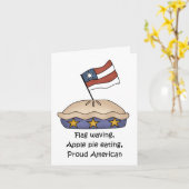 7月4日おめでとう カード (黄色い花)