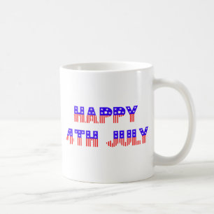 7月4日おめでとう コーヒーマグカップ