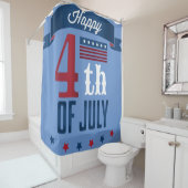 7月4日おめでとう シャワーカーテン (インサイチュ)