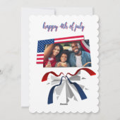 7月4日おめでとう シーズンカード (裏面)