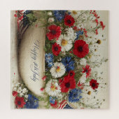 7月4日おめでとう ジグソーパズル (横)