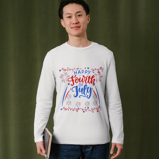 7月4日おめでとう スウェットシャツ