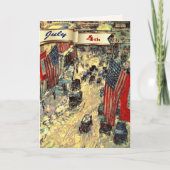 7月4日おめでとう。ファインアートカスタム カード (正面)