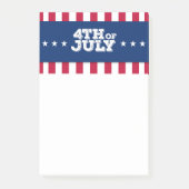 7月4日おめでとう ポストイット (正面)