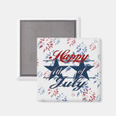 7月4日おめでとう マグネット (正面/裏面)