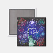 7月4日おめでとう マグネット (正面/裏面)